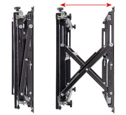 B-Tech 42" - 120" Heavy Duty Pop-Out Flat Screen Wall Mount | BT8310XL/B Wall Mount Bracket B-Tech