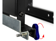 B-Tech 42" - 75" Slimline Soft-Open Full Service Video Wall Mount | BT8312/B V2 Wall Mount Bracket B-Tech