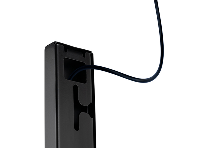 B-Tech BT8326/B Floor Mount For Samsung OM55N-D Double Sided Displays Floor Stand B-Tech