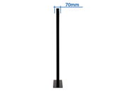 B-Tech BT8326/B Floor Mount For Samsung OM55N-D Double Sided Displays Floor Stand B-Tech