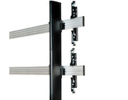 B-Tech 46" - 55" Universal Video Wall Stand For 3x3 Video Walls | BT8370-3X3/BS Video Wall Mount B-Tech