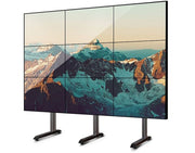 B-Tech 46" - 55" Universal Video Wall Stand For 3x3 Video Walls | BT8370-3X3/BS Video Wall Mount B-Tech