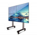 B-Tech BT8371-2X2/BS Universal Mobile Video Wall Stand For 2x2 Video Walls