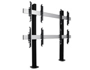 B-Tech BT8372-2X2/BB Universal Bolt Down Video Wall Stand For 2x2 Video Walls Video Wall Mount B-Tech