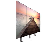 B-Tech 46" - 55" Universal Bolt Down Video Wall Stand For 3x3 Video Walls | BT8372-3X3/BS Video Wall Mount B-Tech