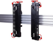 B-Tech 46" - 55" Universal Bolt Down Video Wall Stand For 3x3 Video Walls | BT8372-3X3/BS Video Wall Mount B-Tech