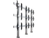 B-Tech 46" - 55" Universal Bolt Down Video Wall Stand For 3x3 Video Walls | BT8372-3X3/BS