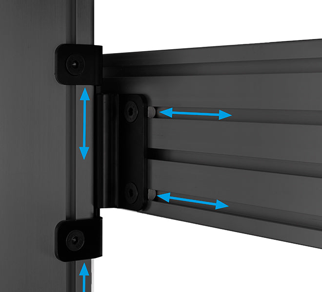 B-Tech System X™ Joining Plate Kit | BT8380-JPK/B Mounting Accessory B-Tech