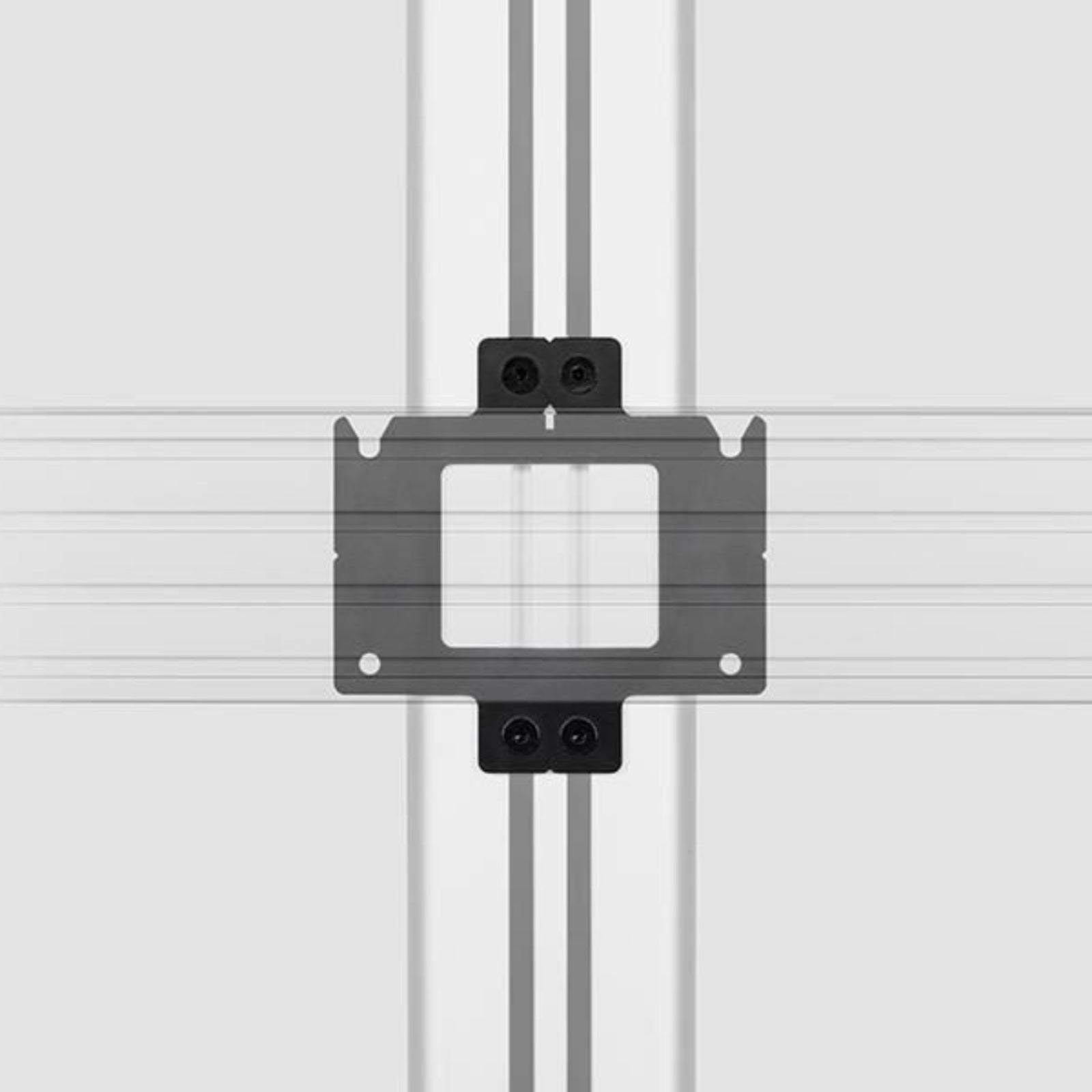 B-Tech Joining Plate Kit for Mounting BT8390 to BT8381 Black Mounting Accessory B-Tech