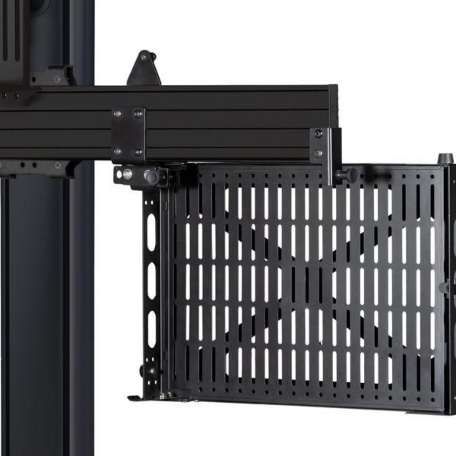 B-Tech MODE-AL Column Mounting Bracket for BT8390 Rails Black Mounting Accessory B-Tech