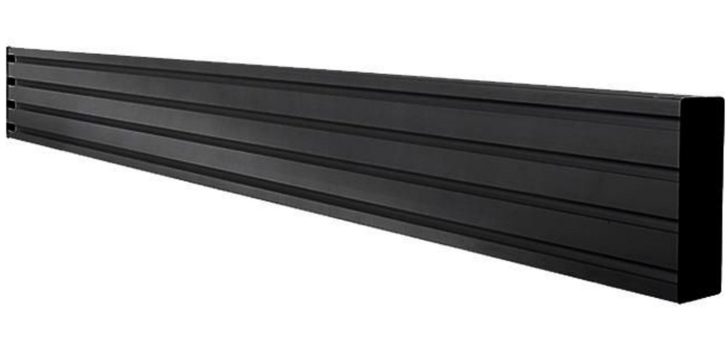 B-Tech System X Horizontal Mounting Rail 1.75 m Black | BT8390-175/B