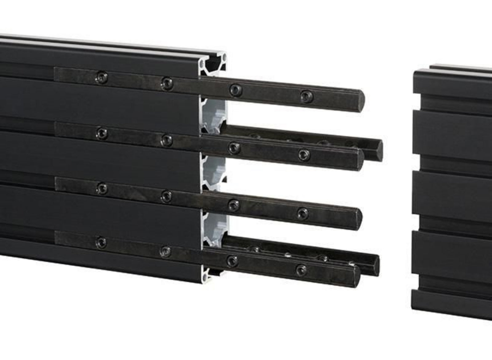 B-Tech Joining Kit for Extending BT8390 - Black | BT8390-EXT/B Mounting Accessory B-Tech