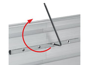 B-Tech System X Horizontal Rail Extension Kit | BT8390-EXT/S Mounting Accessory B-Tech