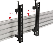 B-Tech SYSTEM X VESA 200 Flat Screen Interface Arms for BT8390 (Pair) Mounting Accessory B-Tech