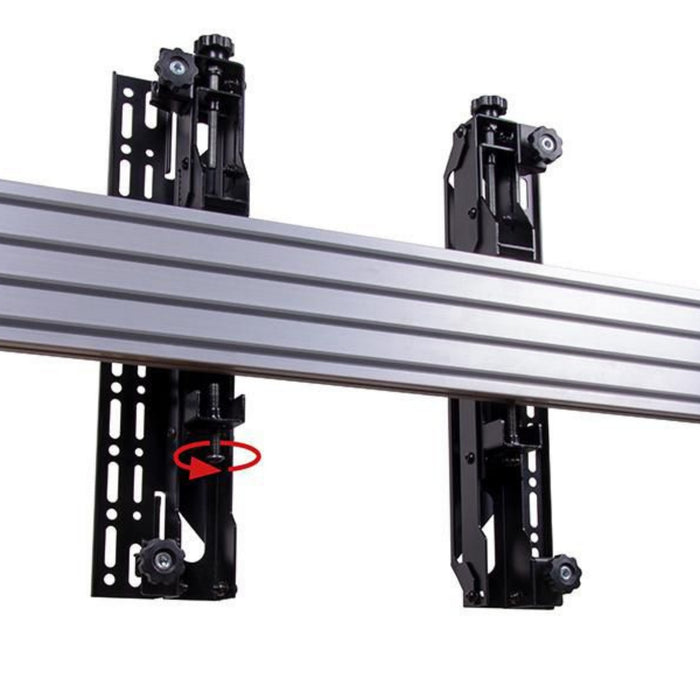 B-Tech System X Vesa 400 39" - 70" Flat Screen Interface Arms with Micro-Adjustment for BT8390 (Pair) Mounting Accessory B-Tech