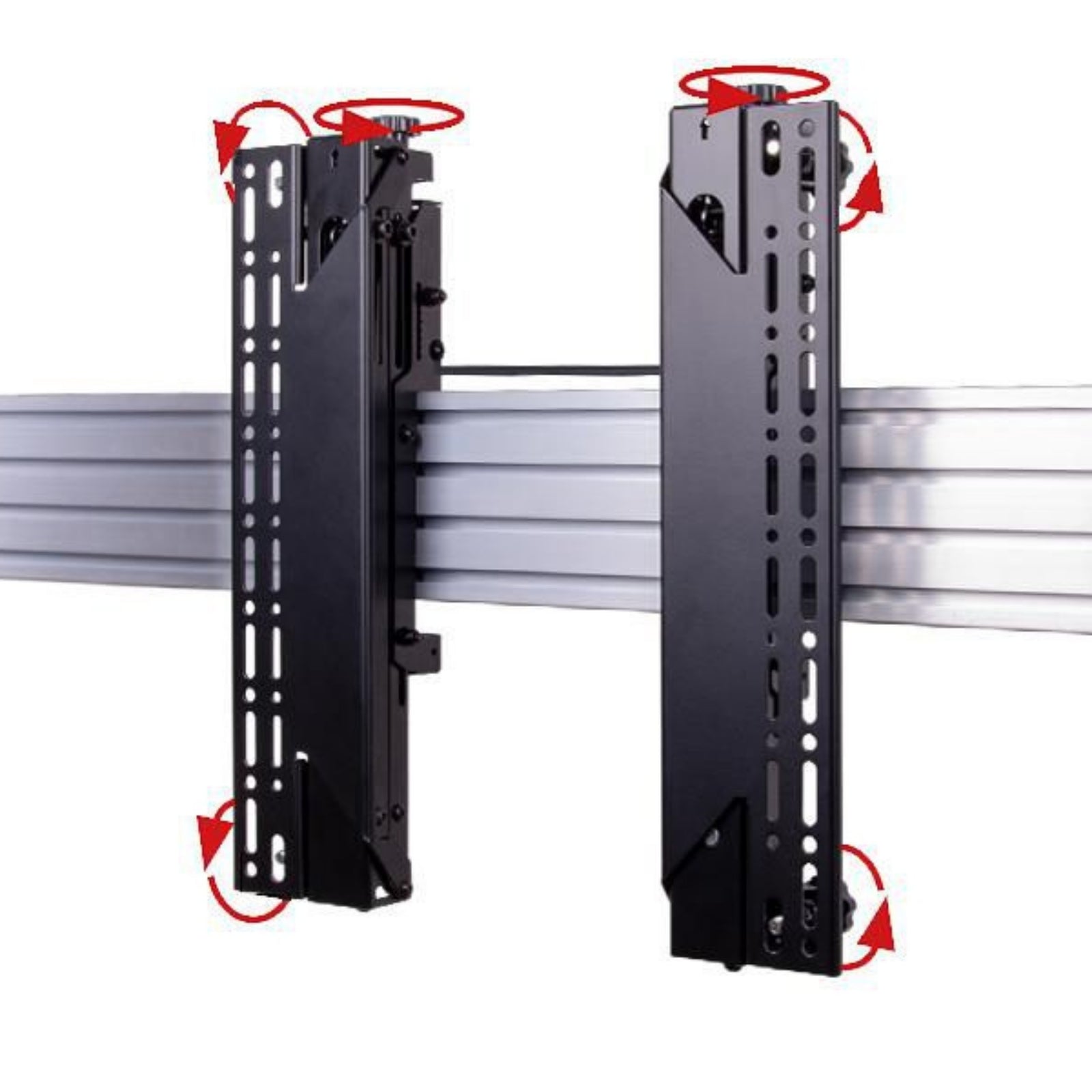 B-Tech 39" - 70" System X Vesa 400 Pop-Out Flat Screen Interface Arms with Micro-Adjustment for BT8390 (Pair) Mounting Accessory B-Tech