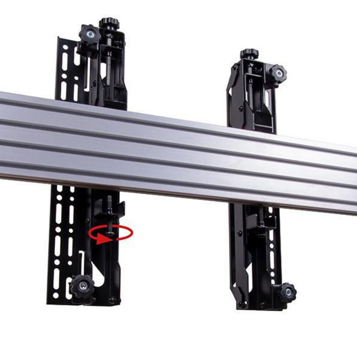 B-Tech 39" - 70" System X Vesa 400 Pop-Out Flat Screen Interface Arms with Micro-Adjustment for BT8390 (Pair) Mounting Accessory B-Tech