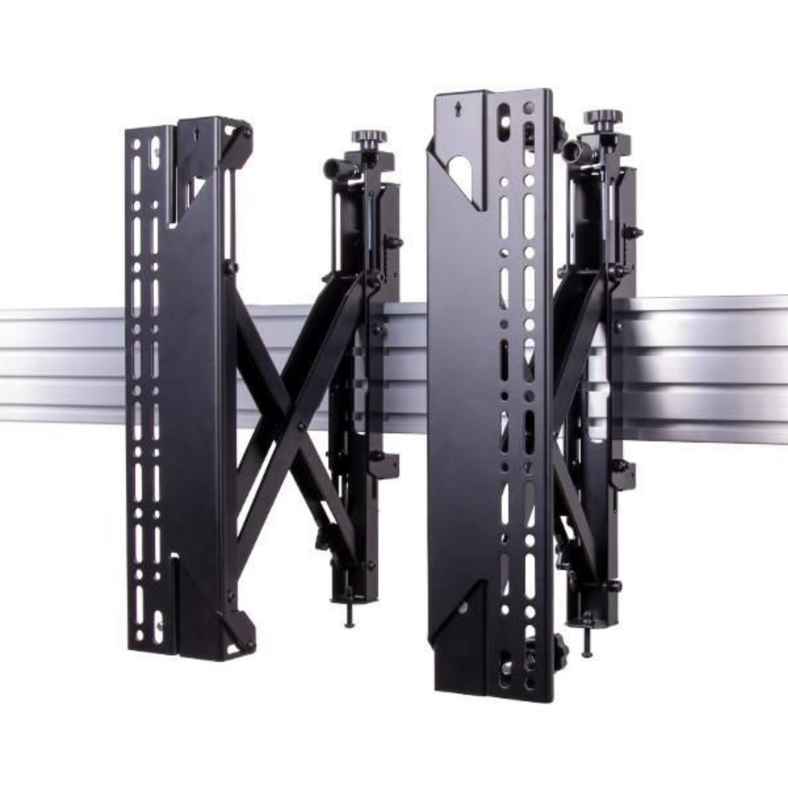 B-Tech 39" - 70" System X Vesa 400 Pop-Out Flat Screen Interface Arms with Micro-Adjustment for BT8390 (Pair) Mounting Accessory B-Tech