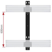B-Tech SYSTEM X Twin Rail Mounting Bracket for BT8390 Mounting Accessory B-Tech