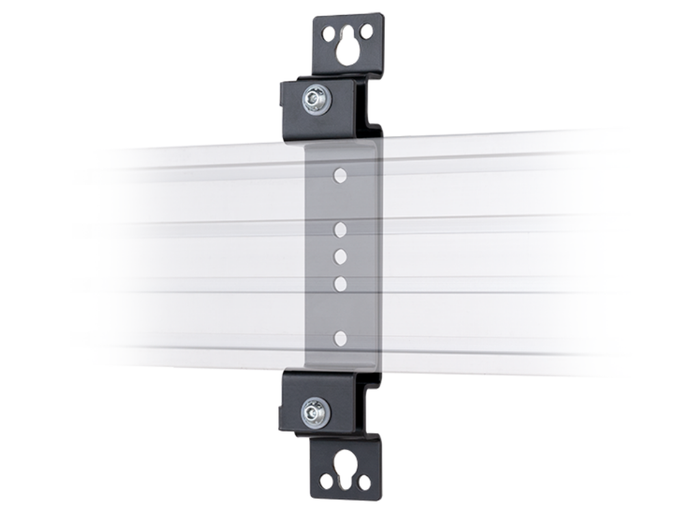 B-Tech BT8390-WFK5/B System X™ Adjustable Depth Rail Mounting Bracket | Ideal For Uneven Walls Mounting Accessory B-Tech