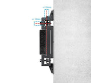 B-Tech SYSTEM X Adjustable Height and Depth Rail Mounting Bracket | BT8390-WFK6/B Mounting Accessory B-Tech