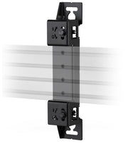 B-Tech SYSTEM X Adjustable Height and Depth Rail Mounting Bracket | BT8390-WFK6/B Mounting Accessory B-Tech