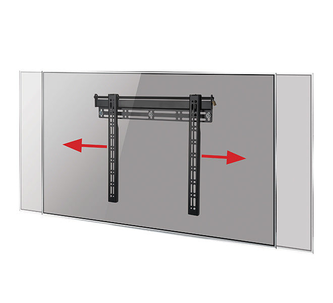 B-Tech up to 55" Ultra Thin Universal Flat Screen Wall Mount | BT8421/B Wall Mount Bracket B-Tech