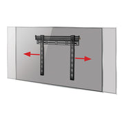 B-Tech up to 55" Ultra Thin Universal Flat Screen Wall Mount | BT8421/B Wall Mount Bracket B-Tech