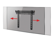 B-Tech Up to 55" Universal Flat Screen Wall Mount | BT8421-B Wall Mount Bracket B-Tech