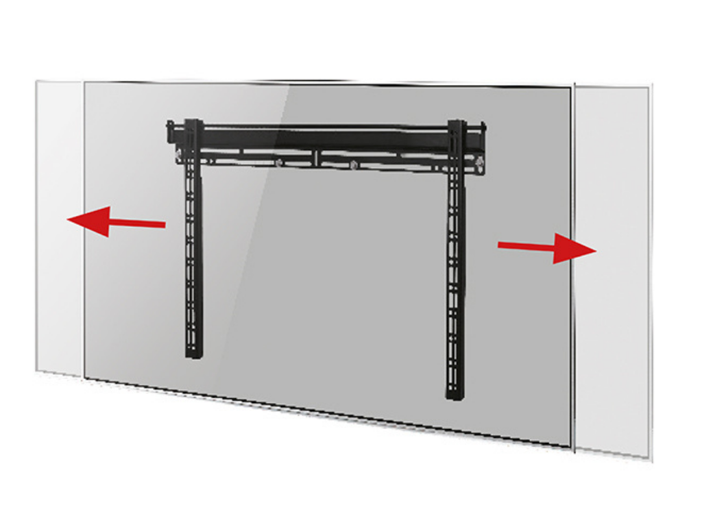 B-Tech Up to 80” Universal Flat Screen Wall Mount | BT8422-B Wall Mount Bracket B-Tech