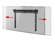 B-Tech Up to 80” Universal Flat Screen Wall Mount | BT8422-B Wall Mount Bracket B-Tech