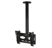 B-Tech up to 47" 1m Adjustable Drop Universal Flat Screen Ceiling Mount | BT8423/B Ceiling Mount Bracket B-Tech