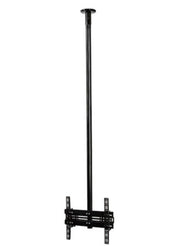 B-Tech 39" - 65" Up to 2m Universal Flat Screen Ceiling Mount with Tilt | BT8424-200/B Ceiling Mount Bracket B-Tech