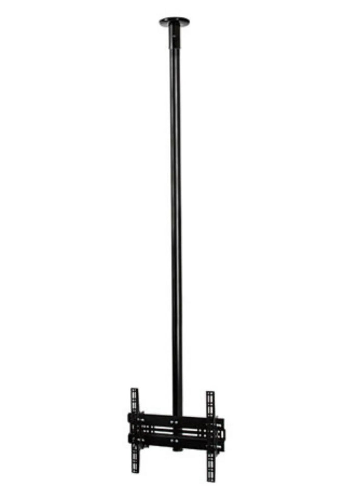 B-Tech 39" - 65" Up to 2m Universal Flat Screen Ceiling Mount with Tilt | BT8424-200/B Ceiling Mount Bracket B-Tech