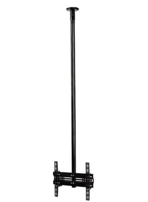 B-Tech 39" - 65" Up to 2m Universal Flat Screen Ceiling Mount with Tilt | BT8424-200/B Ceiling Mount Brackets B-Tech