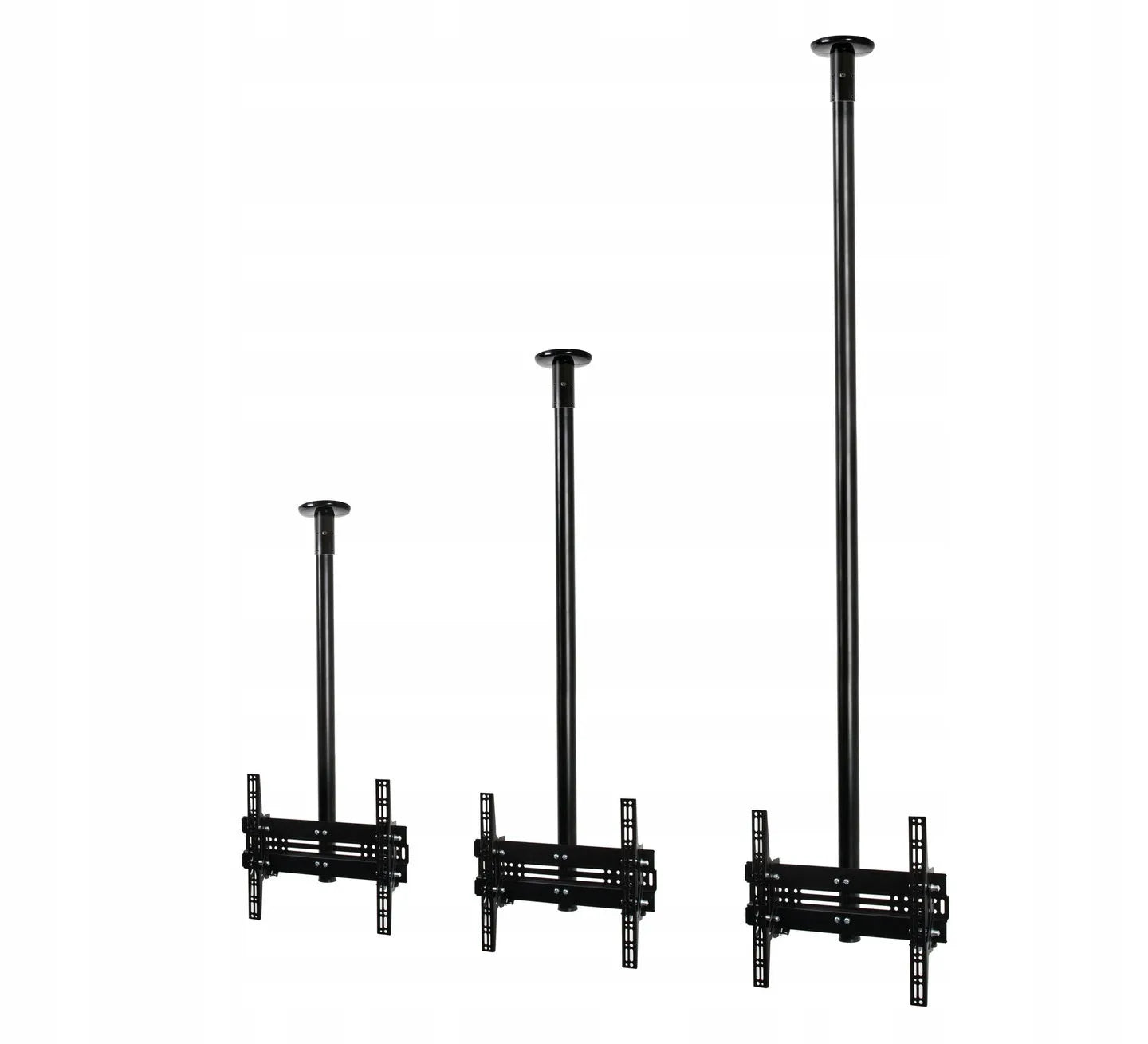 B-Tech 39" - 65" Up to 2m Universal Flat Screen Ceiling Mount with Tilt | BT8424-200/B Ceiling Mount Bracket B-Tech
