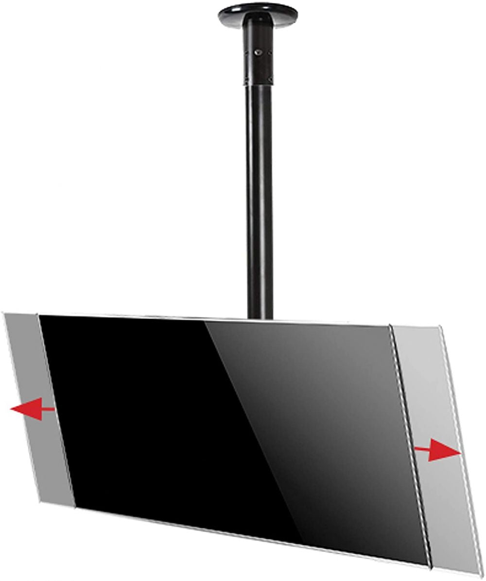 B-Tech 65" Universal 1.5M Flat Screen Ceiling Mount with 15° Tilt | BT8424-150/B Ceiling Mount Bracket B-Tech