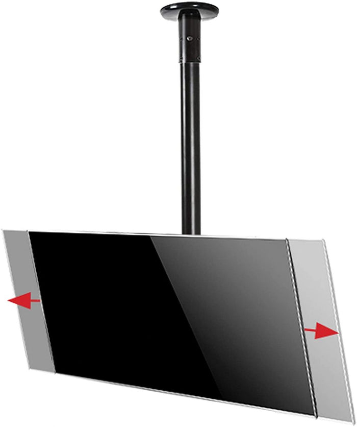 B-Tech 65" Universal 1.5M Flat Screen Ceiling Mount with 15° Tilt | BT8424-150/B Ceiling Mount Bracket B-Tech