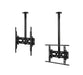 B-Tech BT8424 Universal Flat Screen Ceiling Mount Ceiling Mount Bracket B-Tech