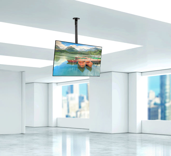 B-Tech BT8424 Universal Flat Screen Ceiling Mount Ceiling Mount Bracket B-Tech