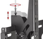 B-Tech BT8428/B Back-to-Back Universal Flat Screen Ceiling Mount Ceiling Mount Bracket B-Tech