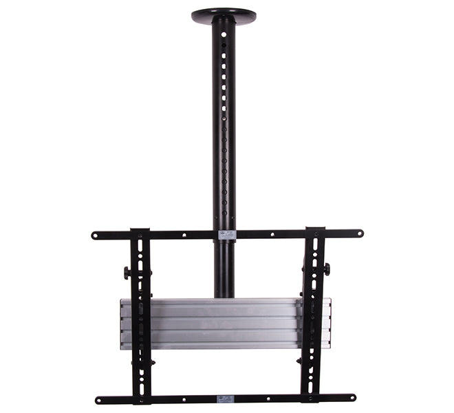 B-Tech Up to 75" 1m Adjustable Drop Flat Screen Ceiling Mount With Tilt | BT8427/B Ceiling Mount Bracket B-Tech