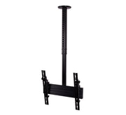 B-Tech Up to 75" 1m Adjustable Drop Flat Screen Ceiling Mount With Tilt | BT8427/B Ceiling Mount Bracket B-Tech