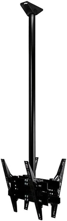 B-Tech 32" - 65" up to 3m Universal Back-to-Back Flat Screen Ceiling Mount | BT8428-200/B Ceiling Mount Bracket B-Tech