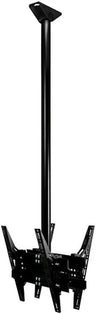 B-Tech 32" - 65" up to 3m Universal Back-to-Back Flat Screen Ceiling Mount | BT8428-200/B