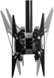 B-Tech 32" - 65" up to 3m Universal Back-to-Back Flat Screen Ceiling Mount | BT8428-200/B Ceiling Mount Bracket B-Tech