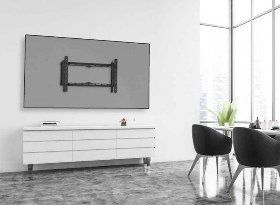 B-Tech BT8443/B Pull Out Flat Screen Wall Mount For Up to 75" Screen Wall Mount Bracket B-Tech
