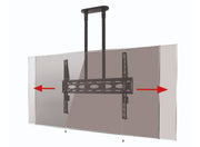 B-Tech 65" - 120" - 1.5m Extra-Large Universal Flat Screen Ceiling Mount | BT8448-150/BB Ceiling Mount Bracket B-Tech