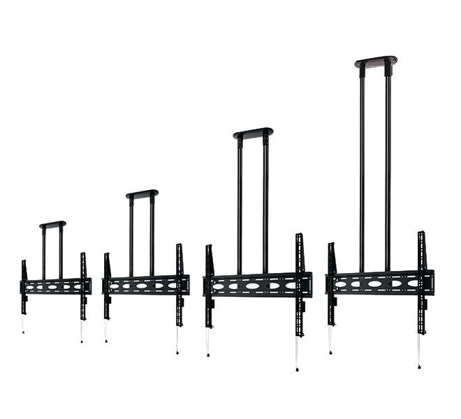 B-Tech 65" - 120" Universal 2m Extra-Large Flat Screen Ceiling Mount | BT8448-200/BB Ceiling Mount Bracket B-Tech