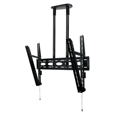 B-Tech BT8449 Universal Extra-Large Flat Screen Ceiling Mount with Tilt Ceiling Mount Brackets B-Tech